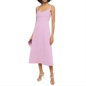 Emilia Wickstead Myrna Cloque Dress - Lavender - US 6, UK 10